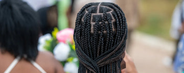 Kvinde med boho braids