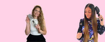 Hårbørste til langt hår