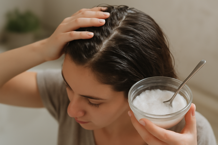 Hjemmelavet hovedbundsdetox: Frisk dit hår op naturligt