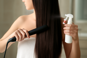 Sådan bruger du varmebeskyttelse før glatning: Vigtige tips til skånsom styling