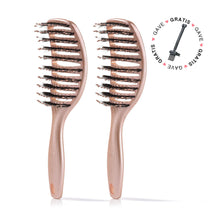 0788364302885 Yuaia Curvy Brush Shiny Rose  2pce GAVE DK