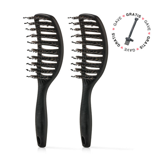 2 stk Curvy Brush med gratis gave