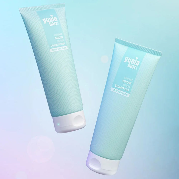 Grow and Glow Serien + Gratis hårhåndklæde