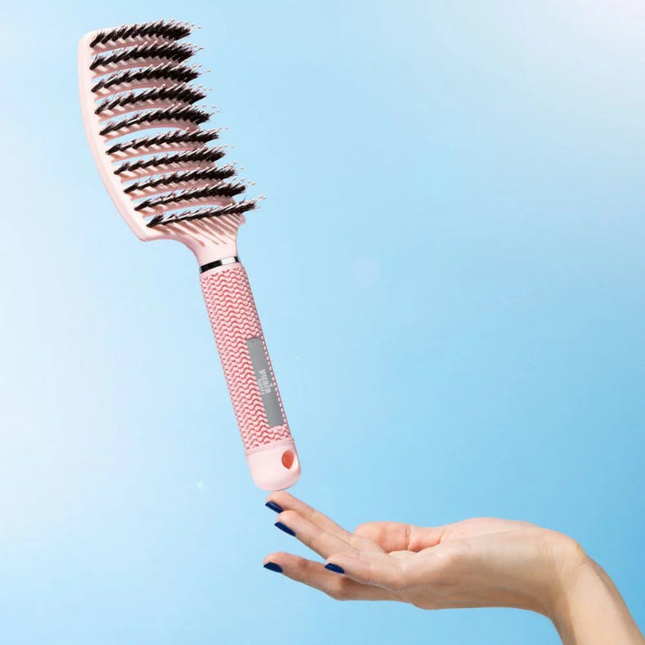 2 stk. Curved Paddle Brush + Gratis Gave