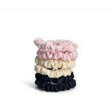 6-pak Soft Satin Scrunchies Small