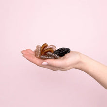 8-Pak Spiral Hårelastikker