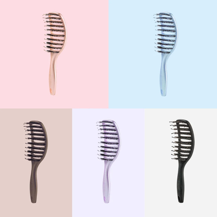 Curvy Brush - Hårbørste med vildsvinehår