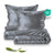 2 stk - Spar 147 kr. / Grå - 140x200
