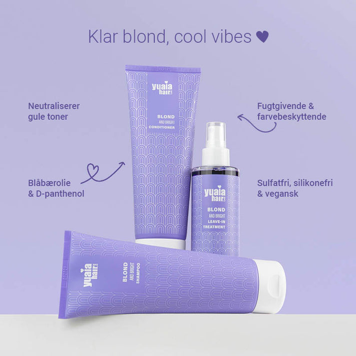 Blonde and Bright Complete silver sæt