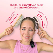 Curvy Brush - Hårbørste med vildsvinehår