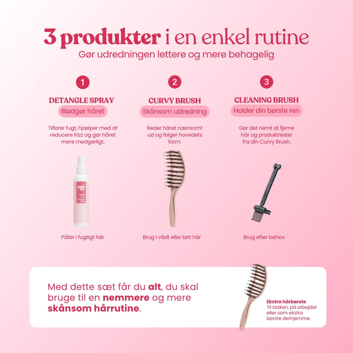 Ultimative detangler sæt