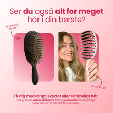 Curvy Brush - Hårbørste med vildsvinehår