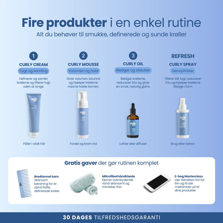 Premium Curly Girl sæt