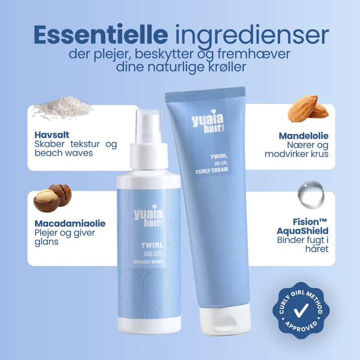 Twirl and Curl Perfect Curls sæt + Gratis gave