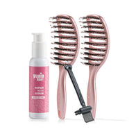 2 stk Shiny Rose (Gratis hårserum og cleaning brush)