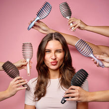 Curvy Brush - Hårbørste med vildsvinehår