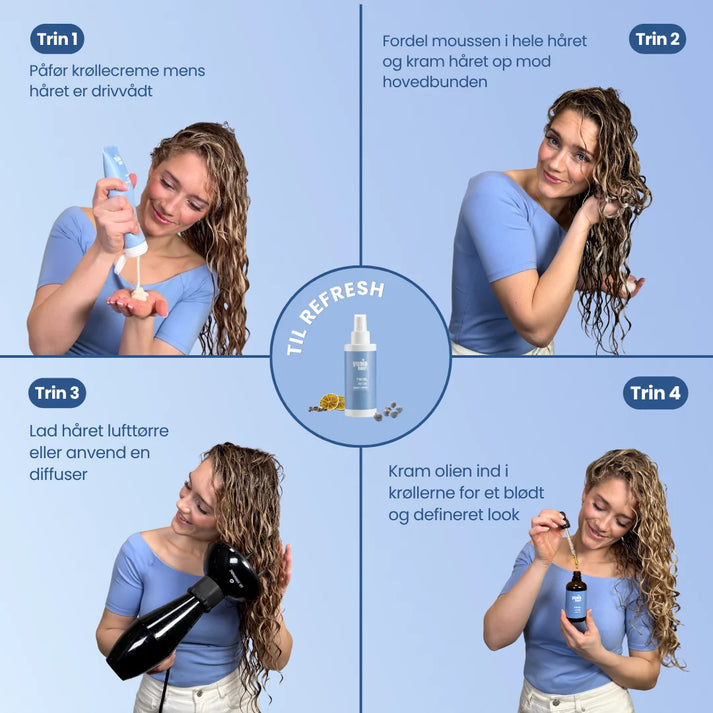 Premium Curly Girl sæt