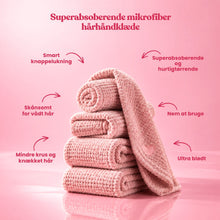 Mikrofiber håndklæde til hår