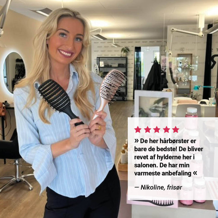 2 stk. Curvy Brush + Gratis Gave