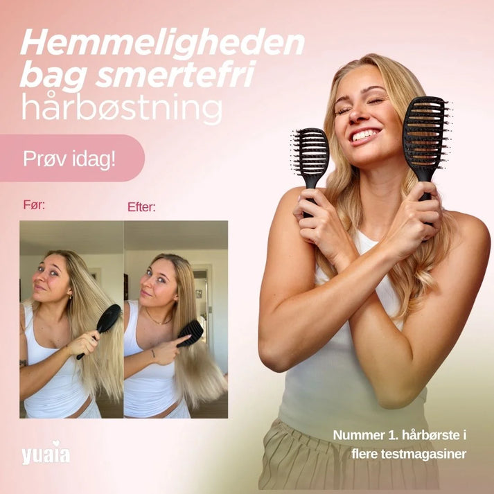 2 stk. Curvy Brush + Gratis Gave