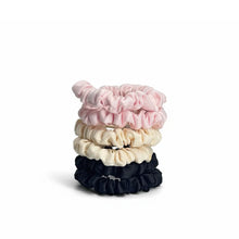 6-pak Soft Satin Scrunchies Small