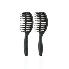 Mini Curvy Brush - Hårbørste med vildsvinehår