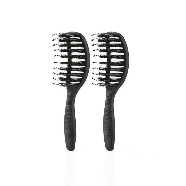 Mini Curvy Brush - Hårbørste med vildsvinehår