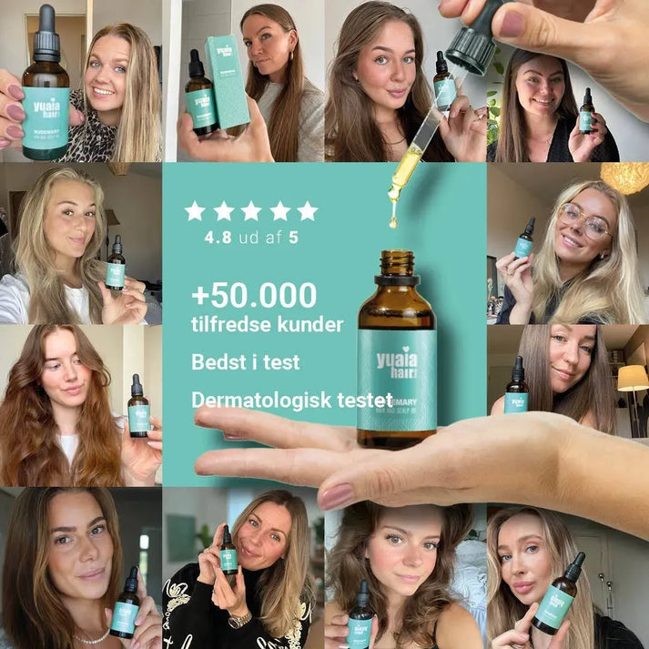 2 stk. Rosmarin hårolie + Gratis Gave