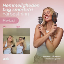 Curvy Brush - Hårbørste med vildsvinehår